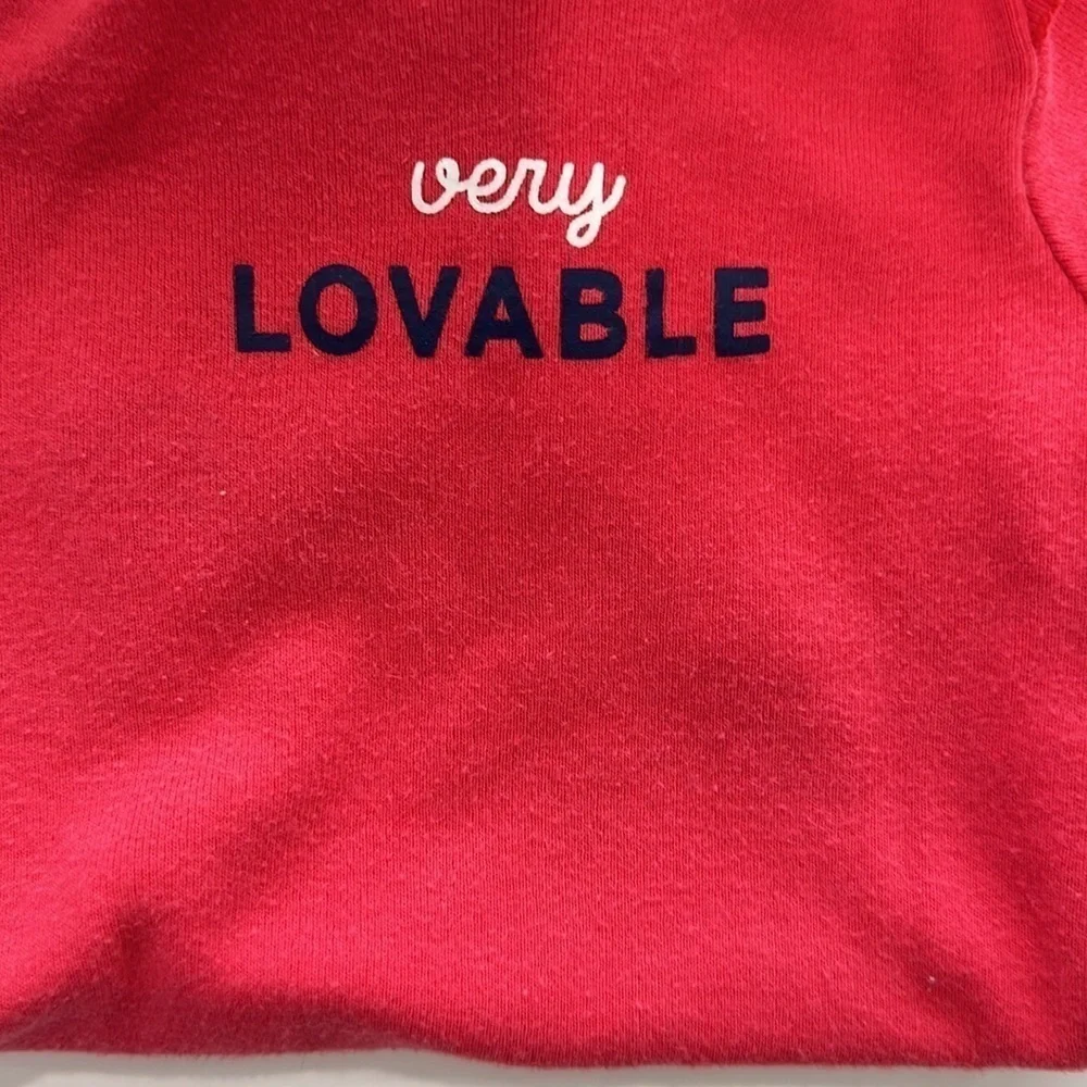 Very lovable onesie
